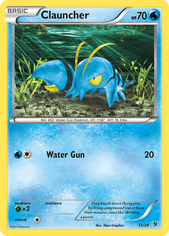 Clauncher — Kalos Starter Set #15