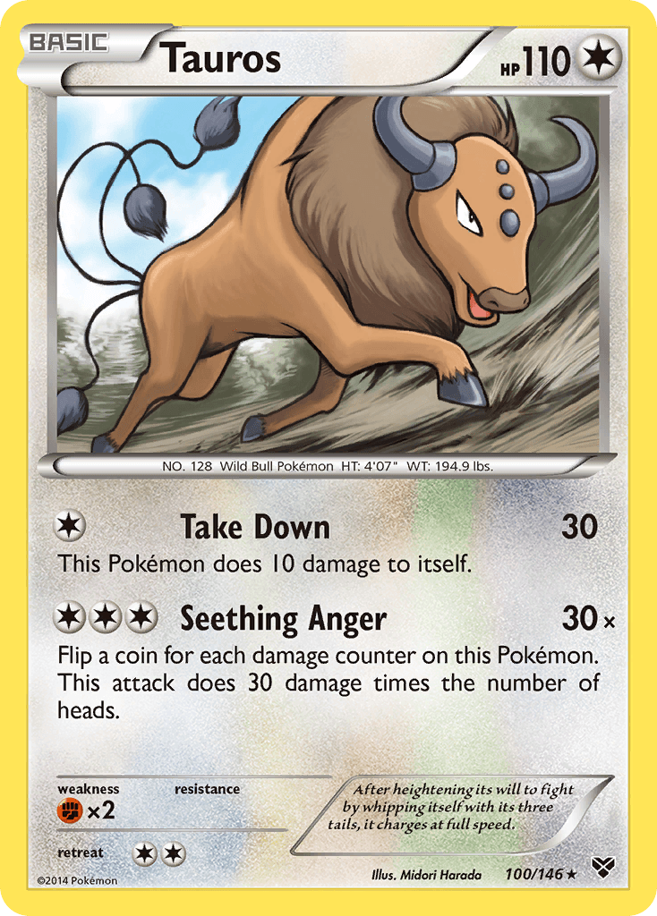 Tauros — XY #100