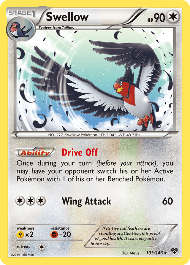 Swellow — XY #103