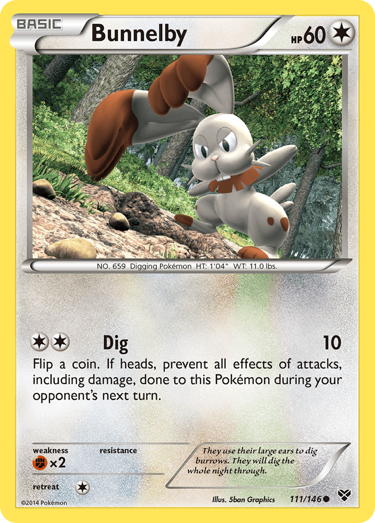 Bunnelby — XY #111
