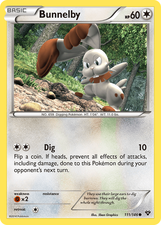 Bunnelby — XY #111