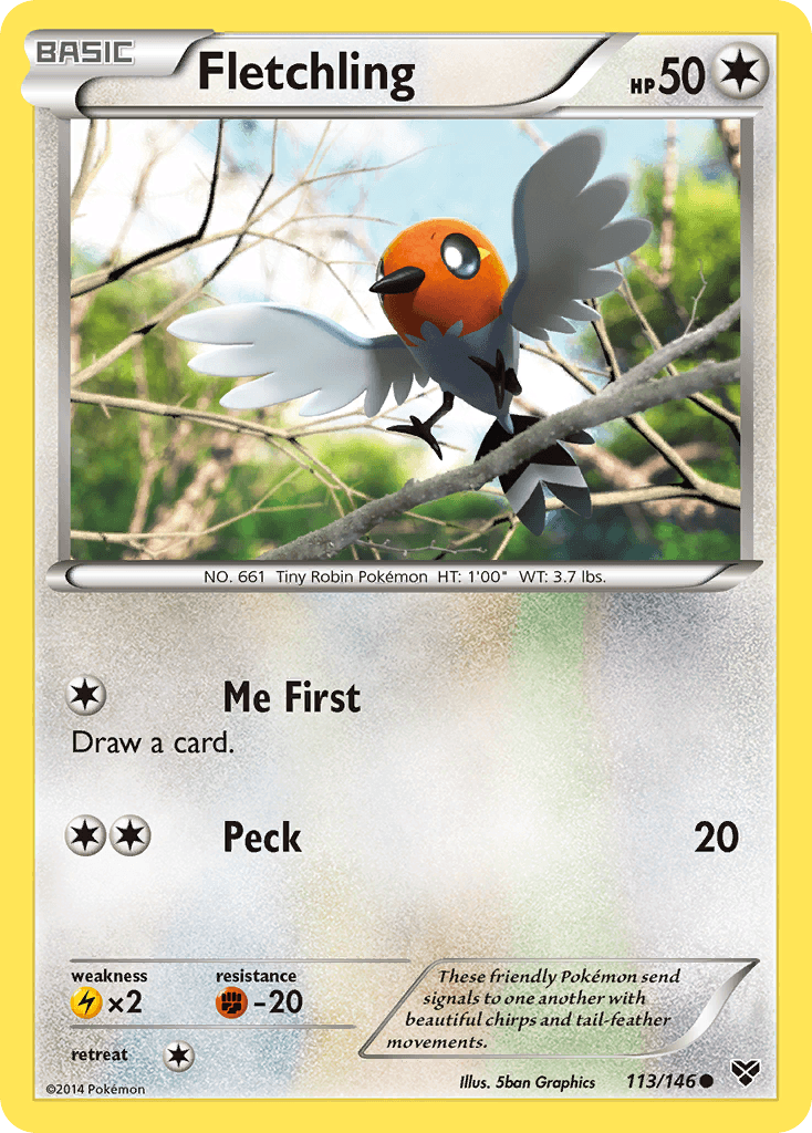 Fletchling — XY #113
