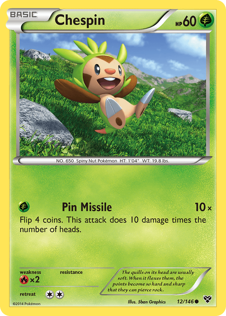 Chespin — XY #12