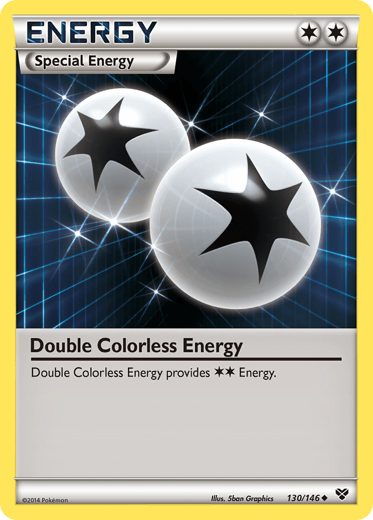 Double Colorless Energy — XY #130
