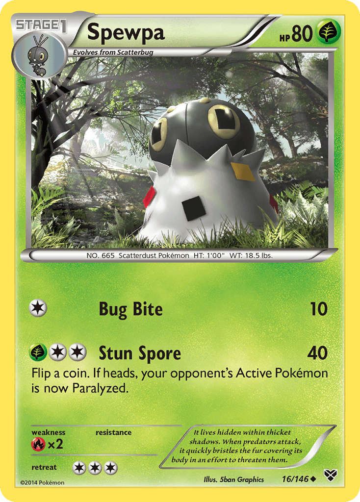 Spewpa — XY #16
