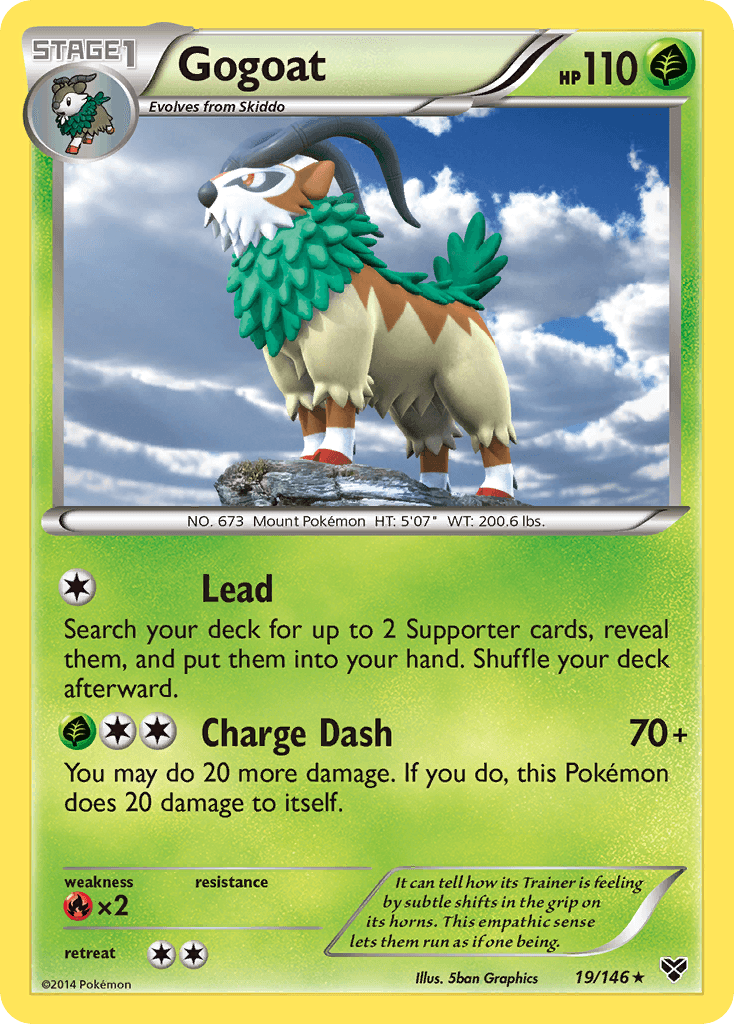 Gogoat — XY #19