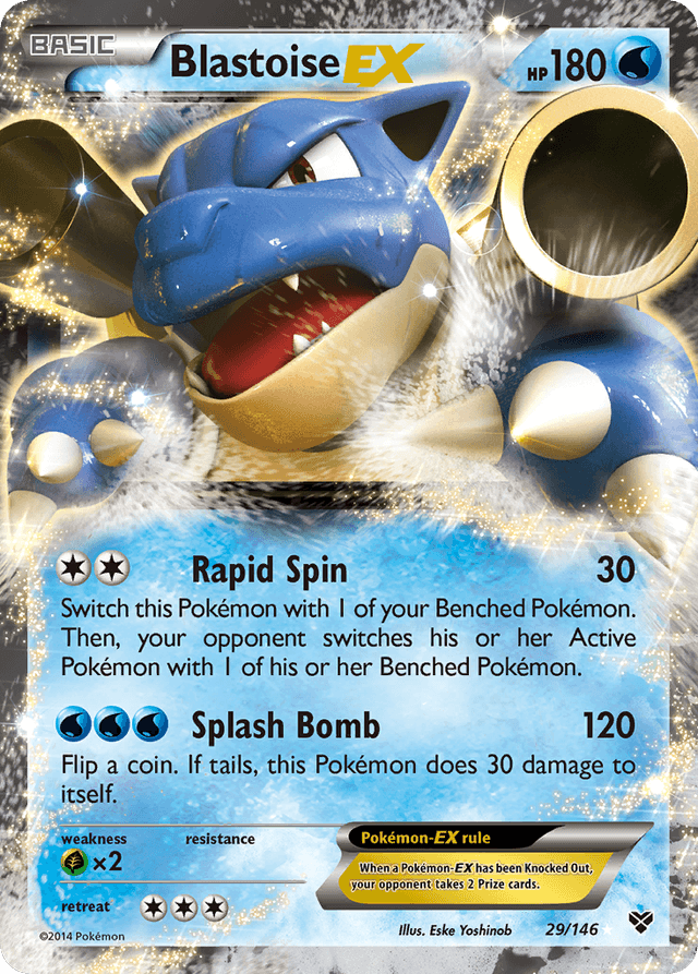 Blastoise-EX — XY #29