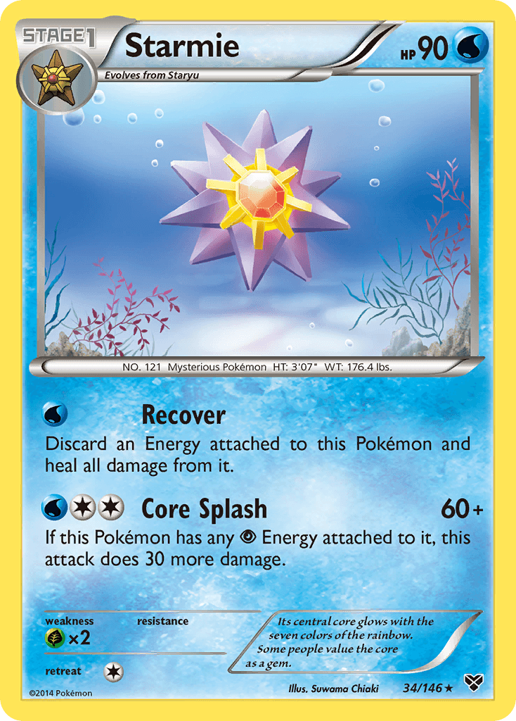 Starmie — XY #34