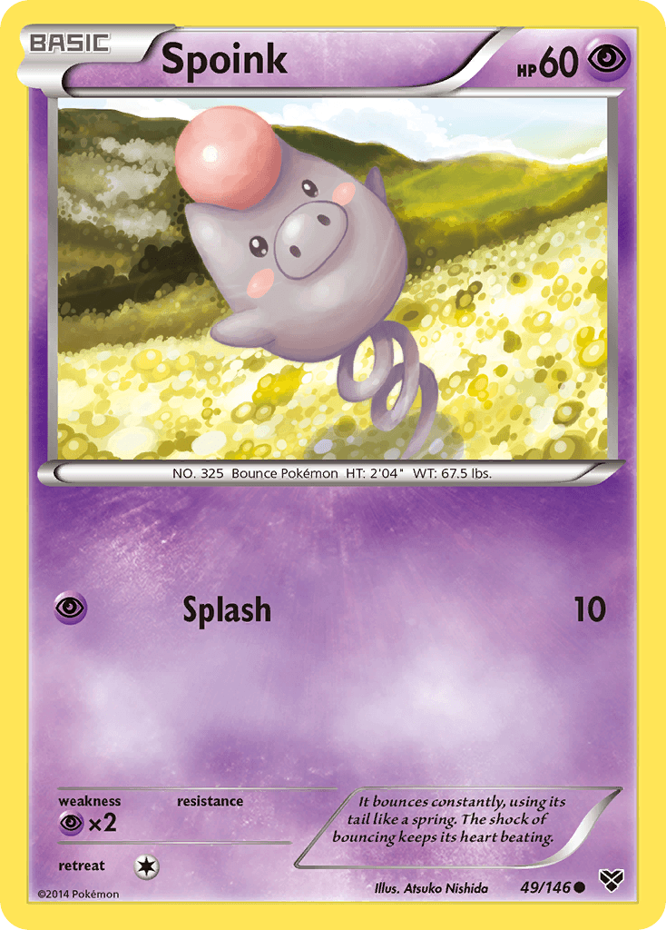 Spoink — XY #49
