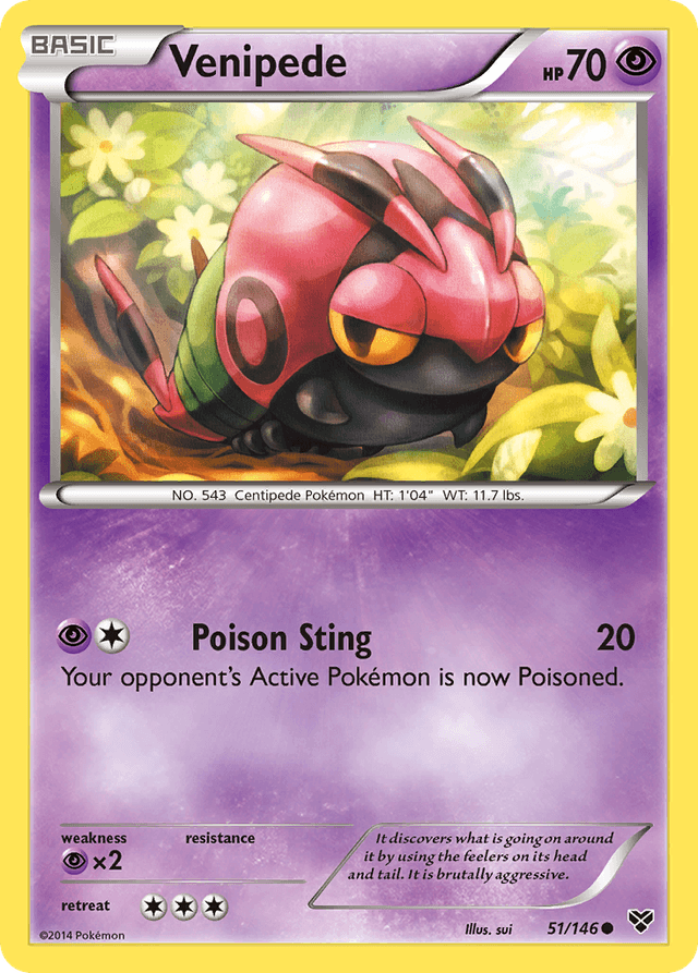 Venipede — XY #51
