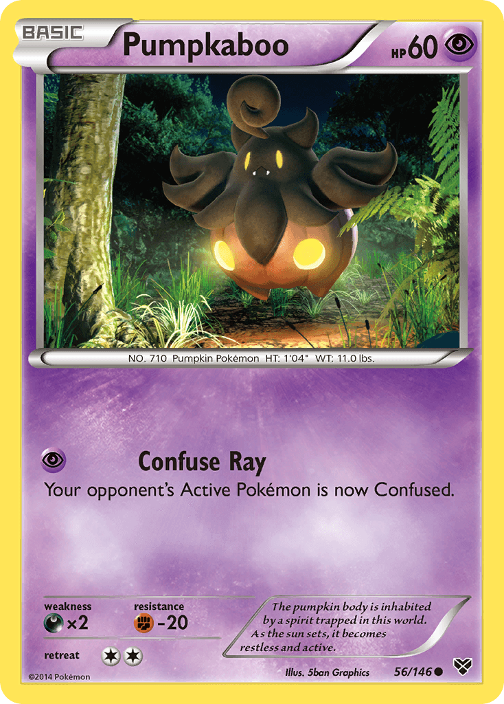Pumpkaboo — XY #56