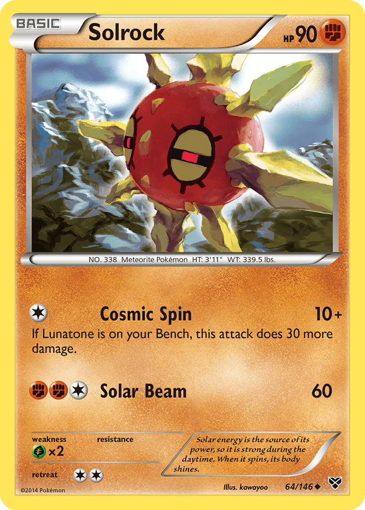 Solrock — XY #64