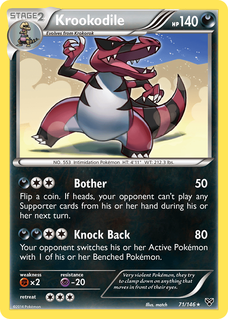 Krookodile — XY #71