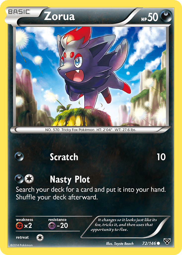 Zorua — XY #72