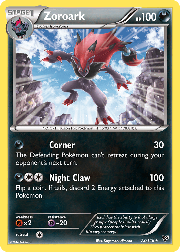 Zoroark — XY #73