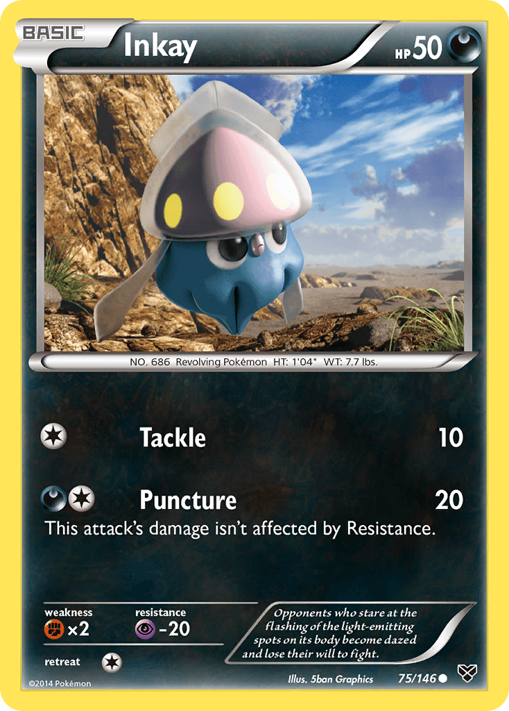 Inkay — XY #75