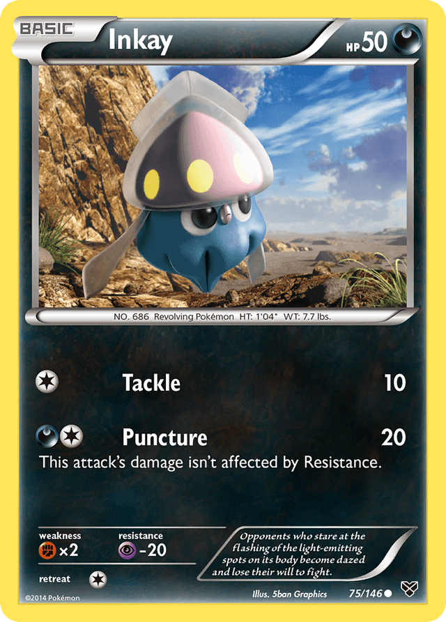 Inkay — XY #75