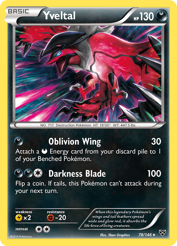 Yveltal — XY #78