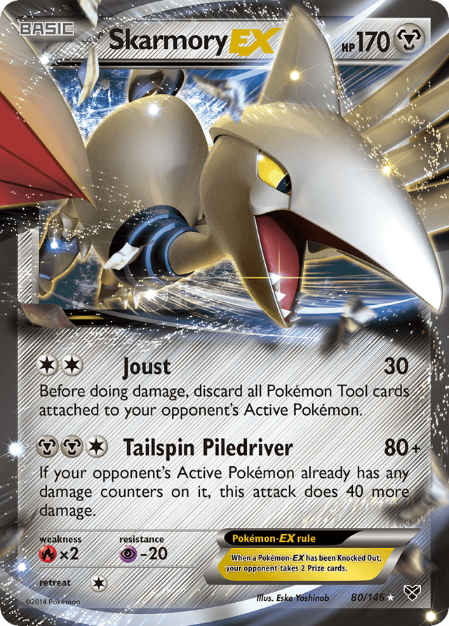 Skarmory-EX — XY #80