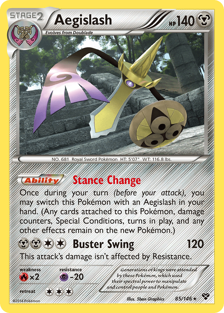 Aegislash — XY #85