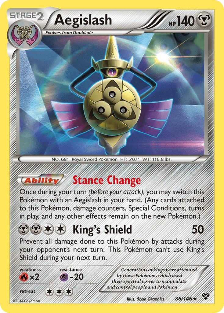 Aegislash — XY #86