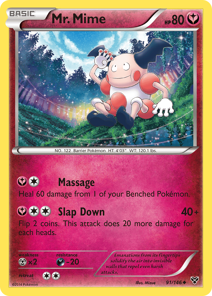 Mr. Mime — XY #91