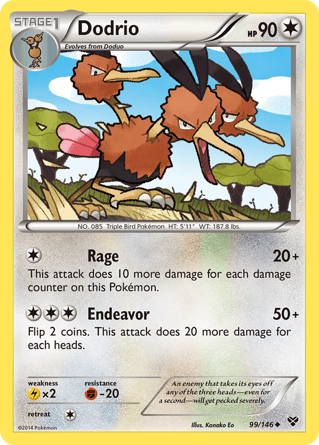 Dodrio — XY #99