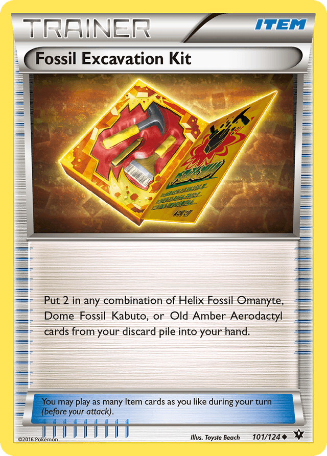 Fossil Excavation Kit — Fates Collide #101