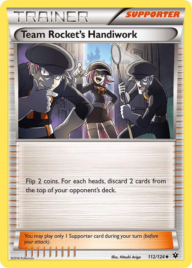 Team Rocket's Handiwork — Fates Collide #112