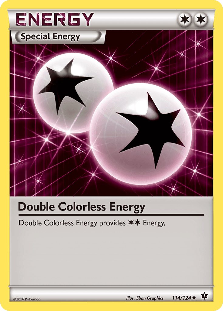 Double Colorless Energy — Fates Collide #114