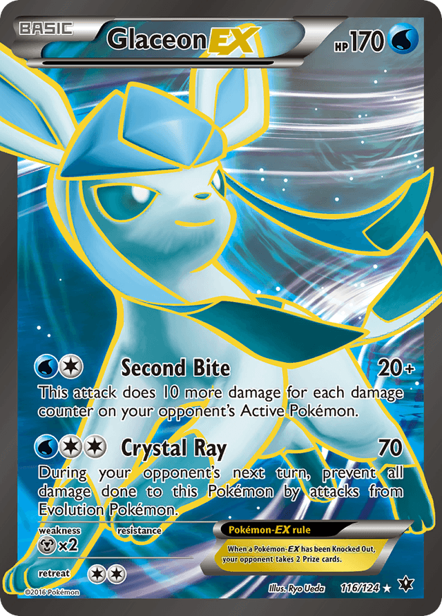 Glaceon-EX — Fates Collide #116
