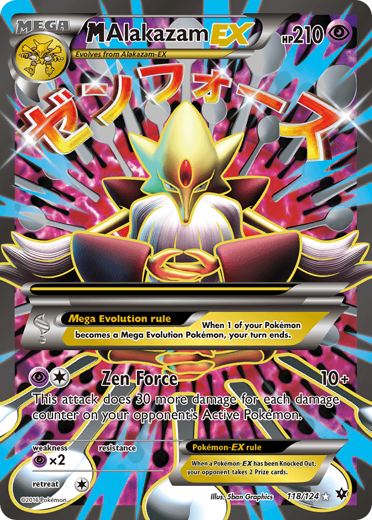 M Alakazam-EX — Fates Collide #118