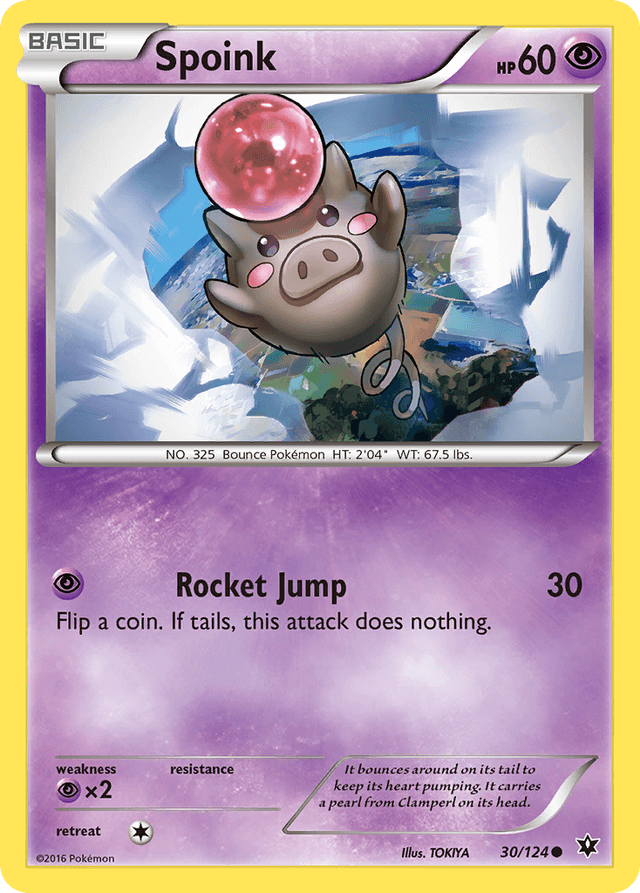 Spoink — Fates Collide #30