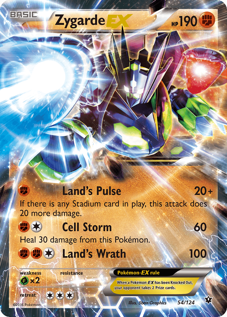 Zygarde-EX — Fates Collide #54