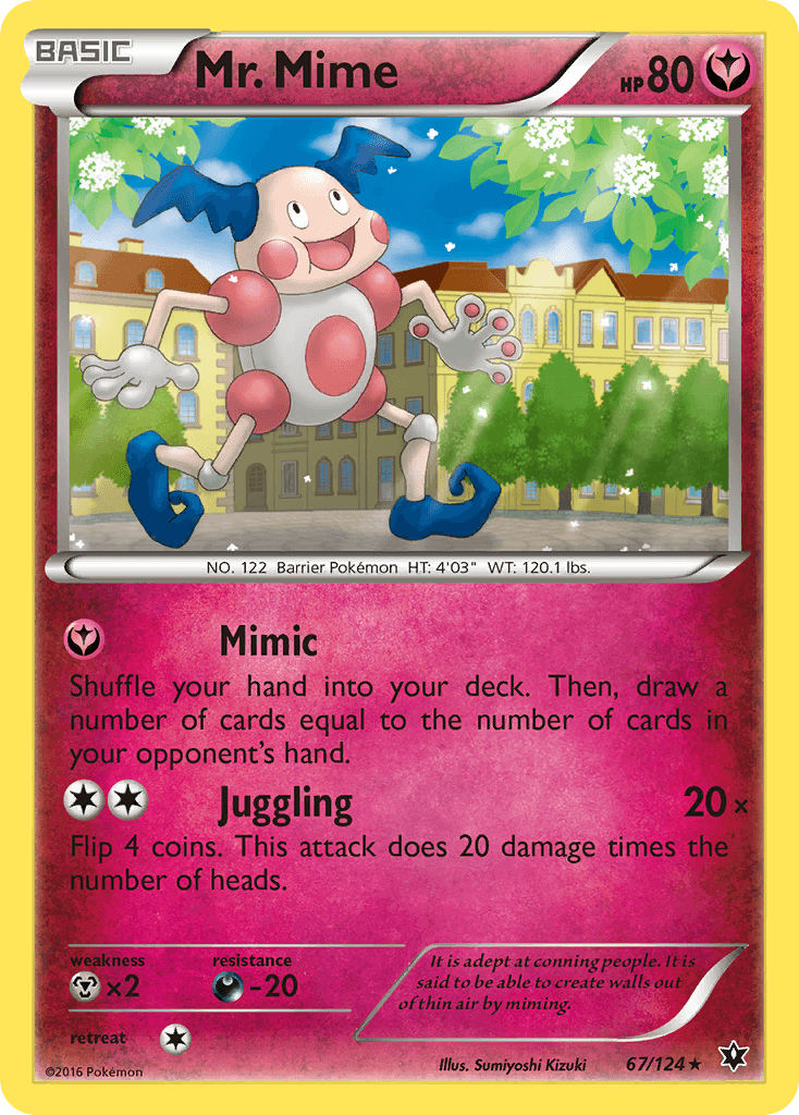 Mr. Mime — Fates Collide #67