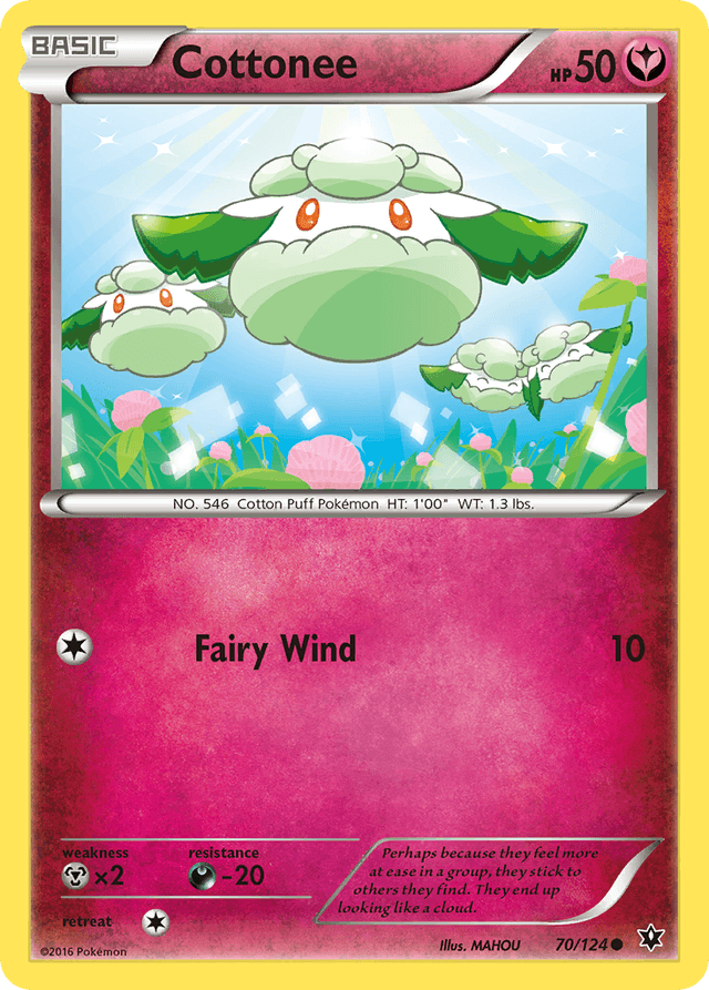 Cottonee — Fates Collide #70
