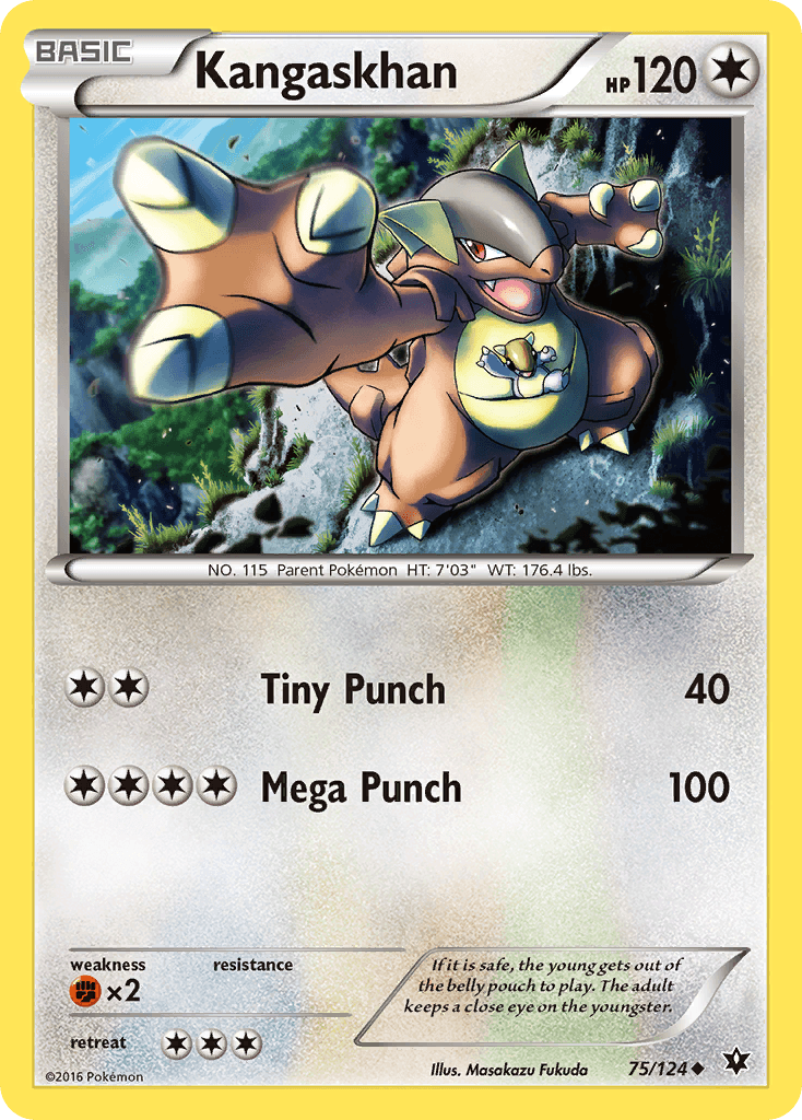 Kangaskhan — Fates Collide #75