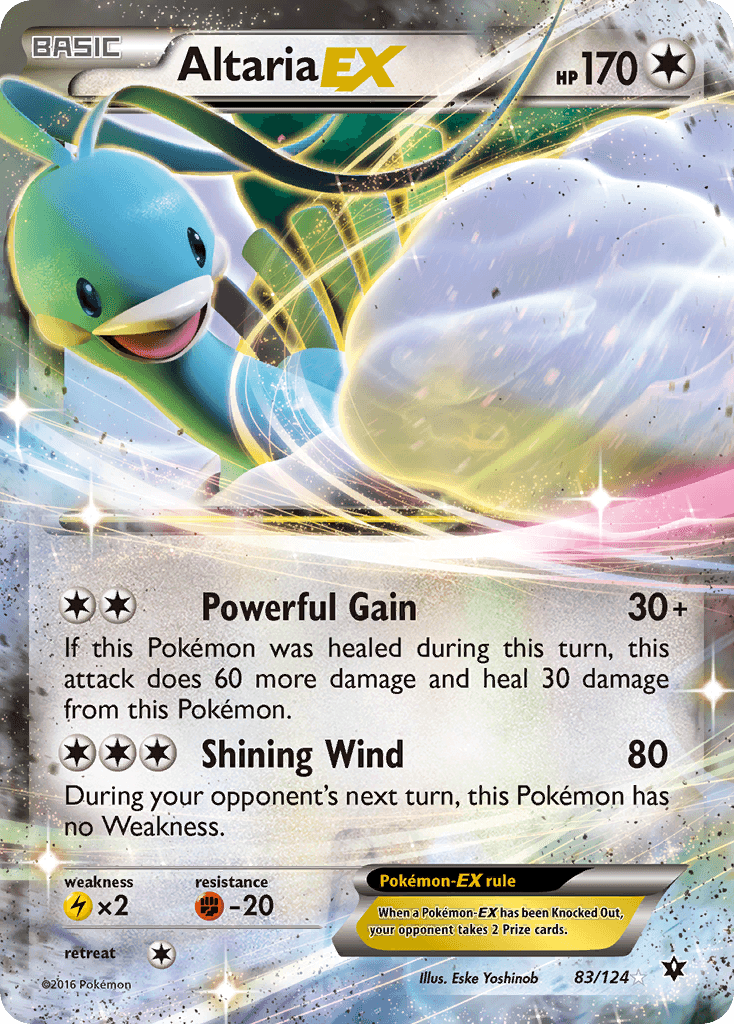 Altaria-EX — Fates Collide #83