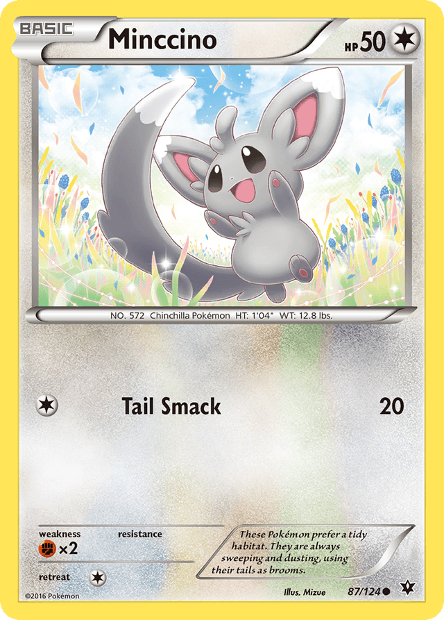 Minccino — Fates Collide #87