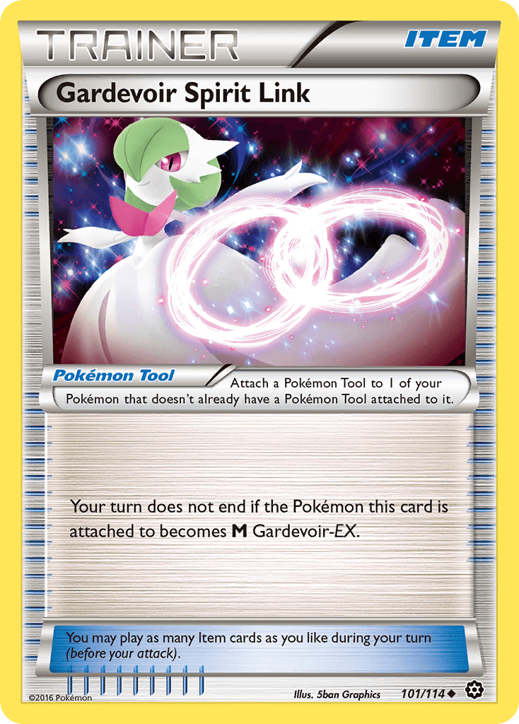 Gardevoir Spirit Link — Steam Siege #101
