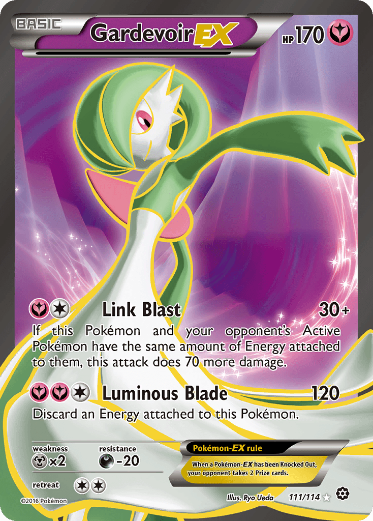Gardevoir-EX — Steam Siege #111