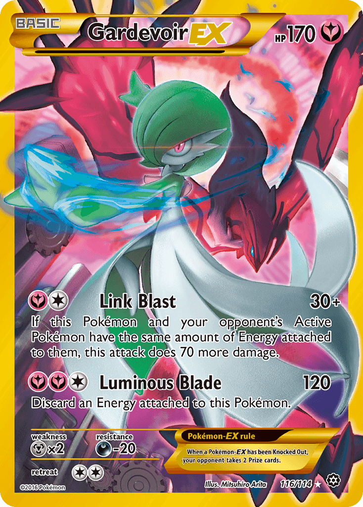 Gardevoir-EX — Steam Siege #116