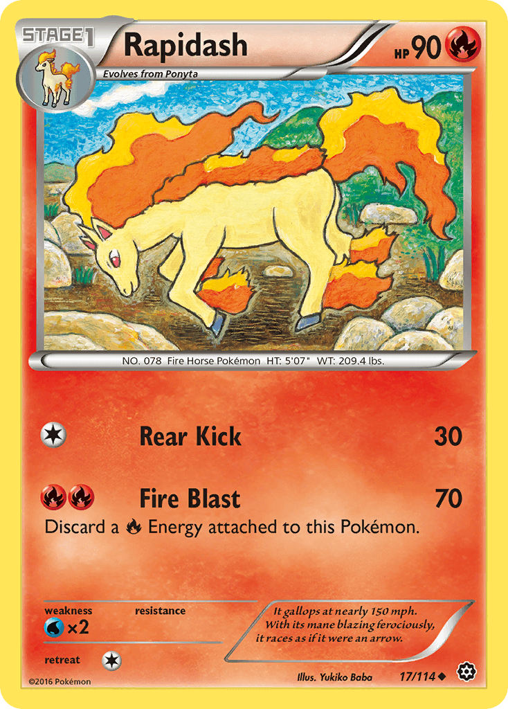 Rapidash — Steam Siege #17