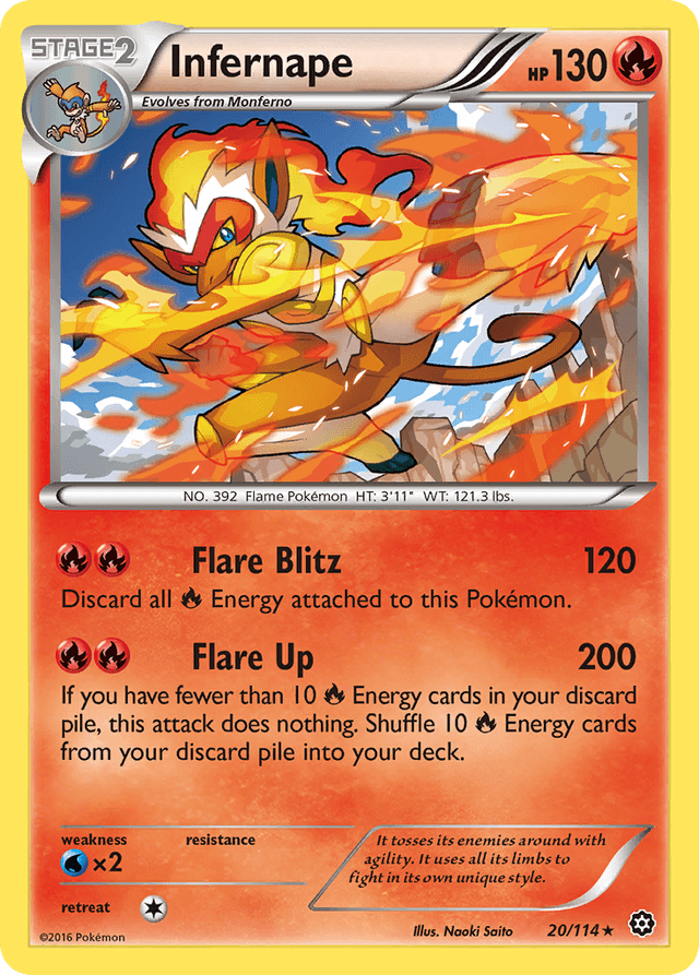 Infernape — Steam Siege #20