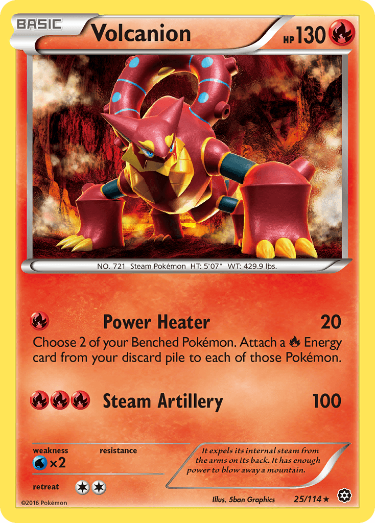 Volcanion — Steam Siege #25