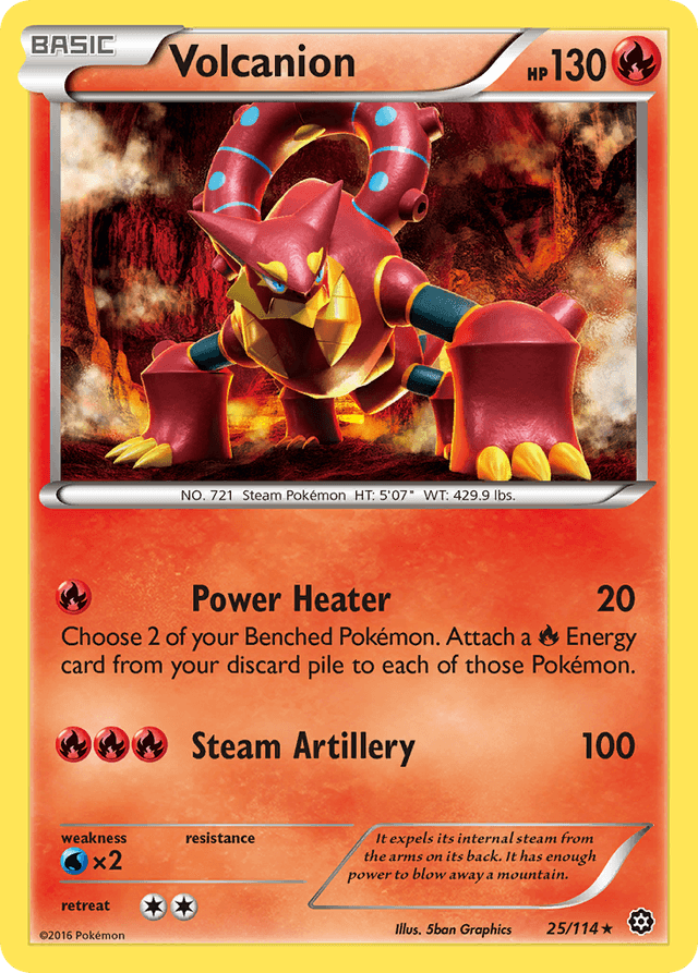 Volcanion — Steam Siege #25