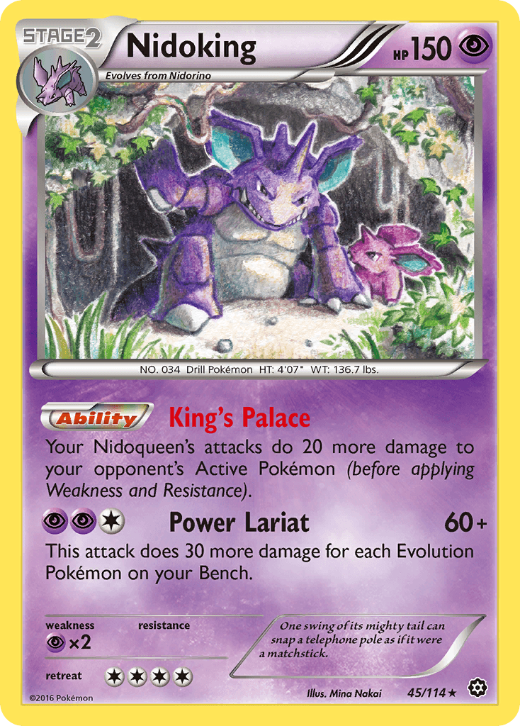 Nidoking — Steam Siege #45