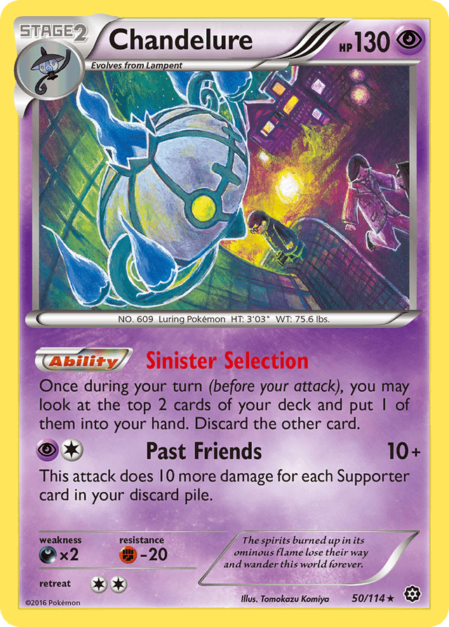 Chandelure — Steam Siege #50