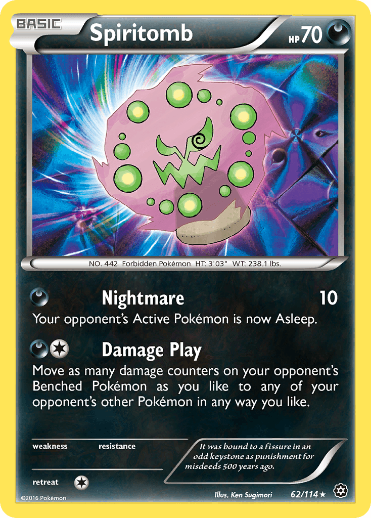 Spiritomb — Steam Siege #62
