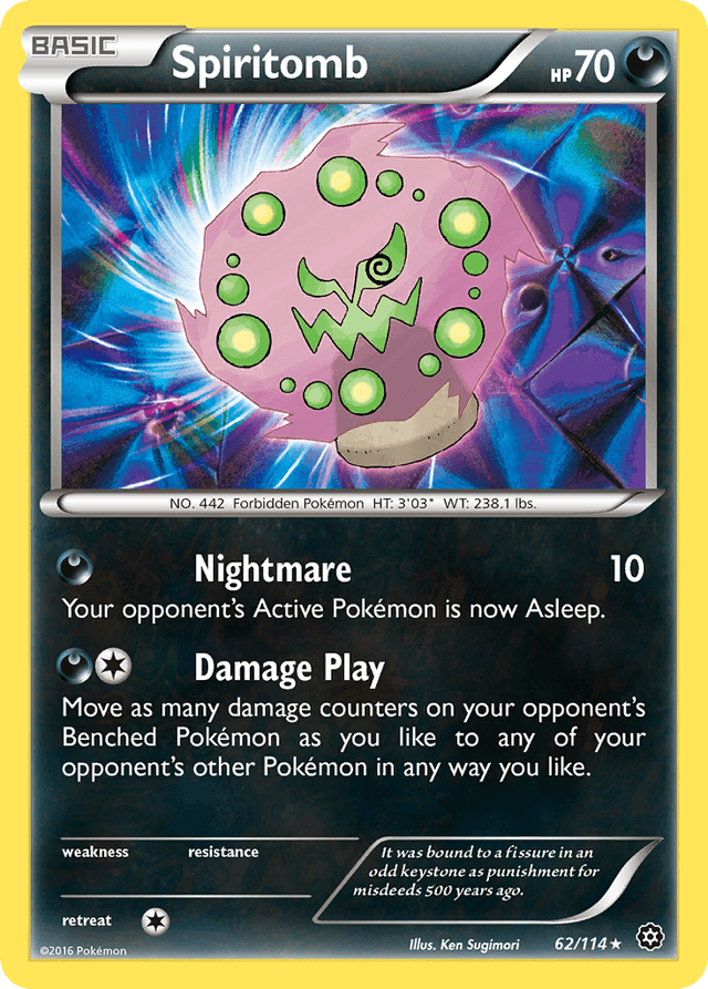Spiritomb — Steam Siege #62